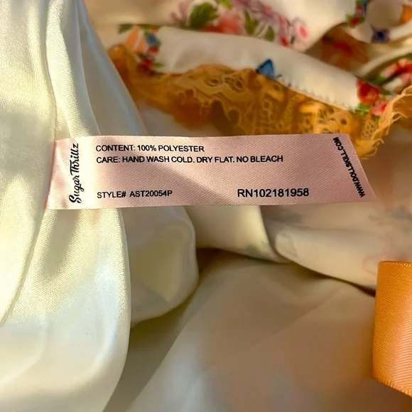 Sugar Thrillz Renaissance Butterfly Dolls Kill Lace Corset Floral Mini Dress - Picture 11 of 16